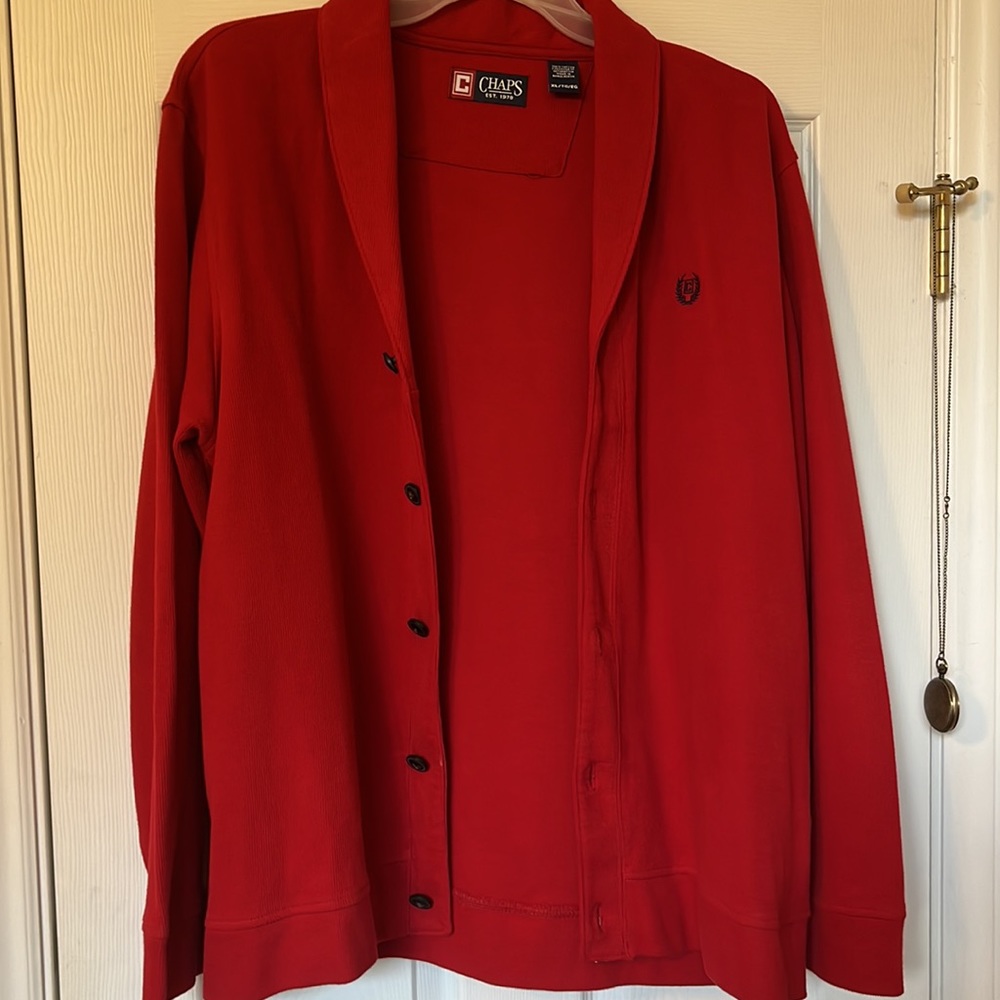 Chaps Cardigan Sweater - Picture 2 of 2